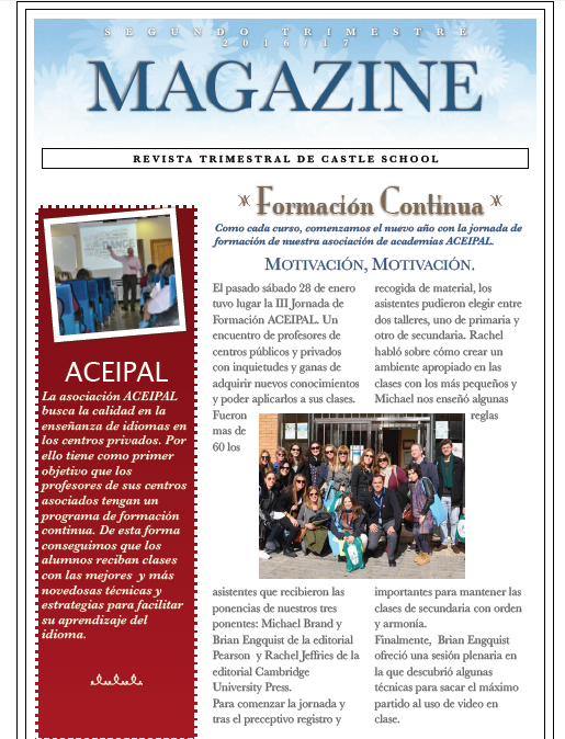 Nuestra Revista Trimestral. Abril ’17