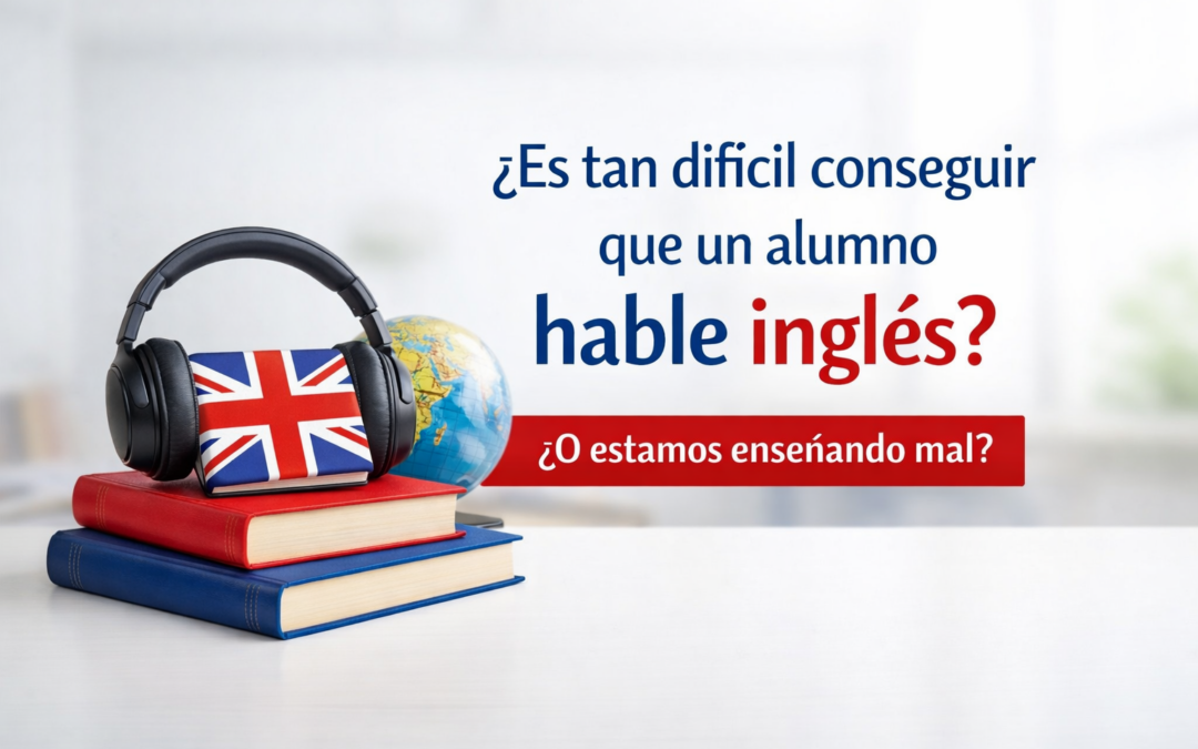 ¿De verdad es tan difícil conseguir que un alumno hable inglés… o estamos enfocando mal el problema?
