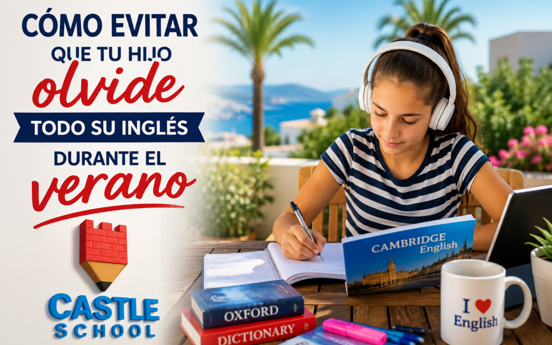 Cómo evitar que tu hijo olvide todo su inglés durante el verano